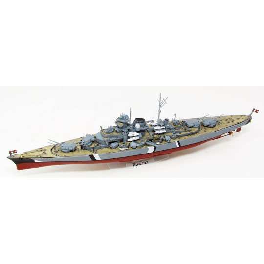 Maquette de bateau en plastique Bismark 1:618 Maquette de bateau en...