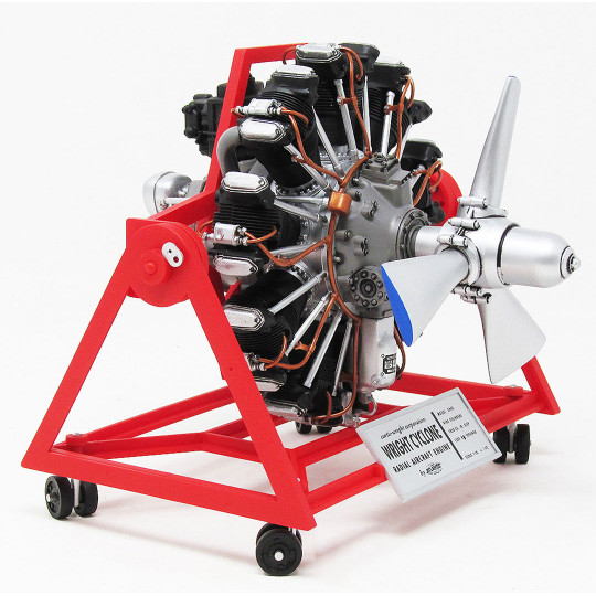 Maquette plastique éducative Moteur radial Wright Cyclone 1:12 Maquette plastique...