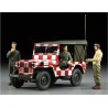Kunststoffauto -Modell folgen Sie mir Jeep Willys MB 1/48 | Scientific-MHD