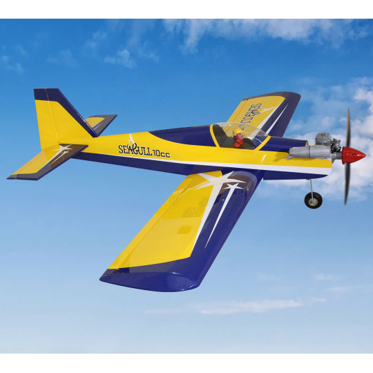 Avion thermique radiocommandé Low Wing Sport 10cc ARF Avion thermique...