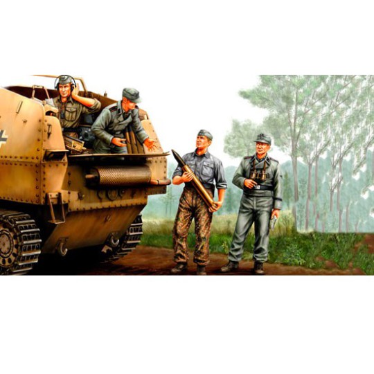 Figurine German SPG Crew 1/35 Figurine German SPG Crew 1/35