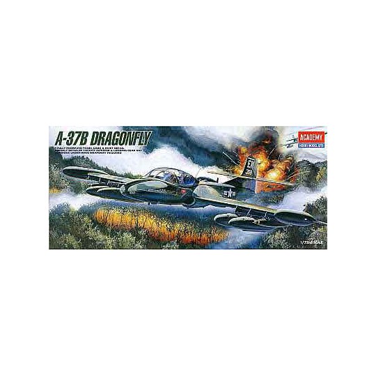 Maquette d'avion en plastique A-37B DRAGON FLY1/72 Maquette d'avion en plastique A-37B DRAGON FLY1/72