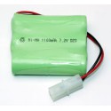 NIMH battery for radio-controlled NIMH 7.2V-1100MAH | Scientific-MHD
