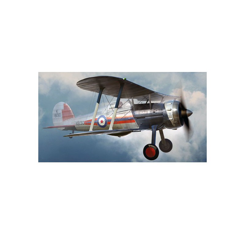 Maquette d'avion en plastique Gloster Gladiator MK1 1/48
