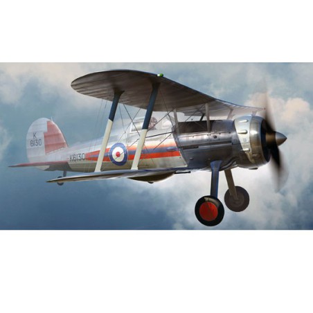 Maquette d'avion en plastique Gloster Gladiator MK1 1/48