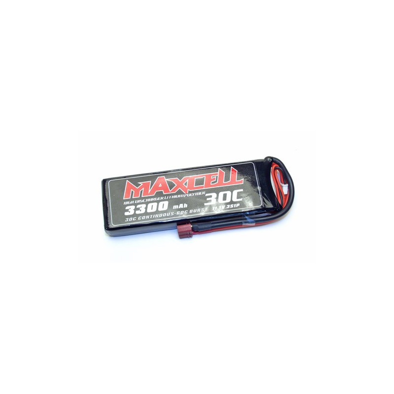 Accu LIPO pour appareil radiocommandé Accu LiPo 30C 11,1V 3300 mA