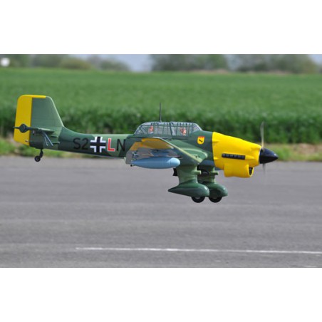 Radio -controlled thermal aircraft Ju 87b Stuka120 Arf | Scientific-MHD