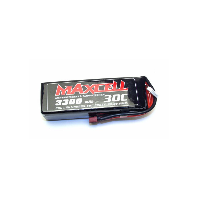 Accu LIPO pour appareil radiocommandé Accu LiPo 30C 22,2V 3300 mA