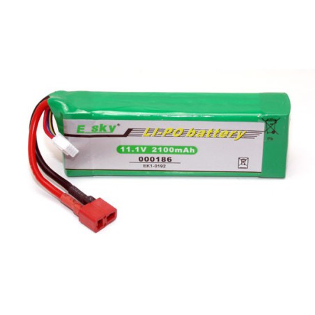 Accu LIPO pour appareil radiocommandé ACCU LIPO 11.1 V 2100 mA 25C