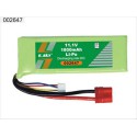 Pièce pour hélicoptère électrique ACCU LiPo 1800mA 11,1V Prise B