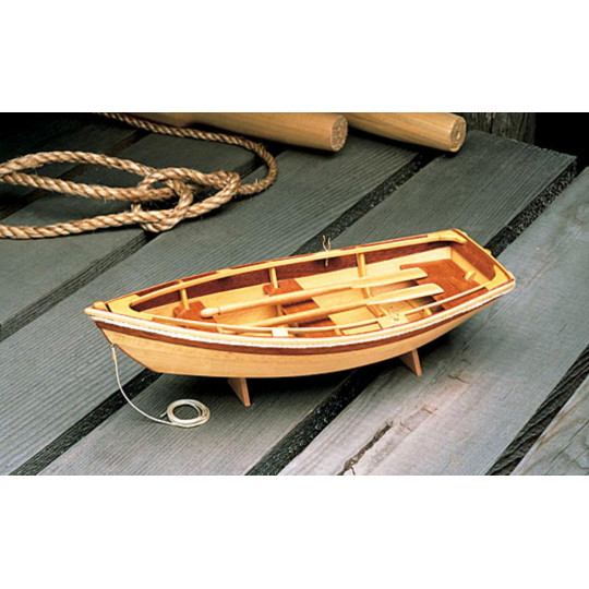 Static canoe boat Dinghy 1:12 Static canoe boat Dinghy 1:12