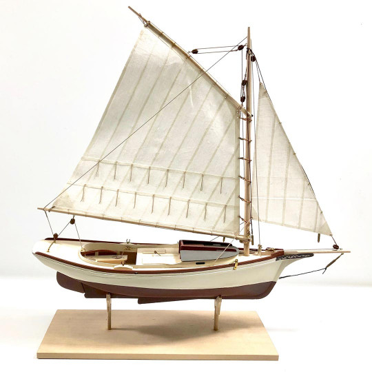 Bateau statique Muscongus Bay Lobster Smack 1:24 Bateau statique Muscongus...