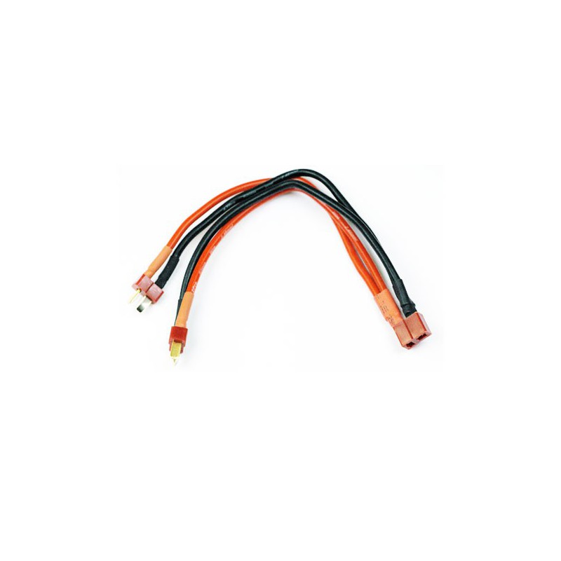 Chargeur pour accu pour appareil radiocommandé Adaptateur Y DEAN Parallèle