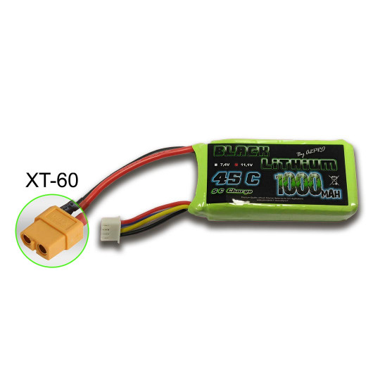 Alimentation RC Maxcell Combo Pack 1 Chargeur + LiPo chez