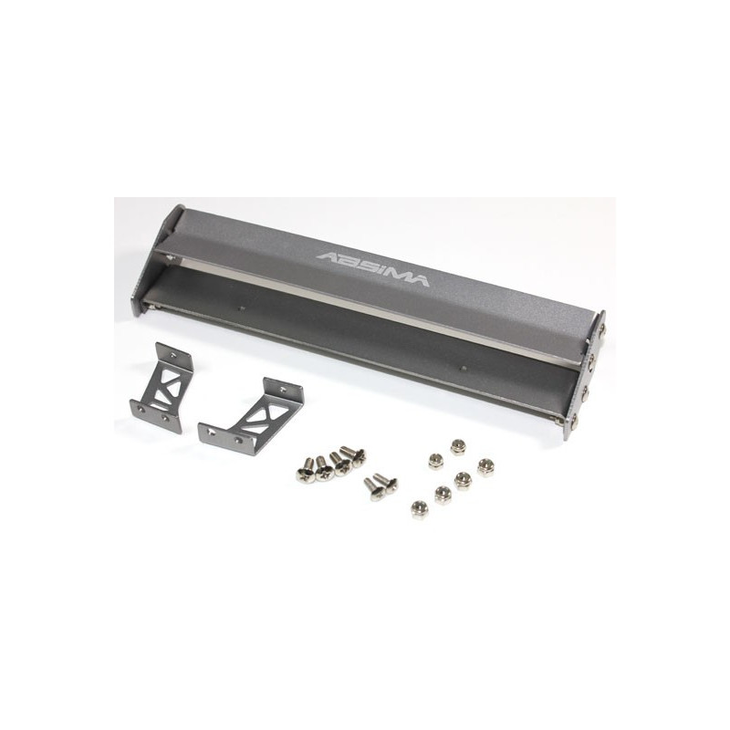 Accessoires pour voiture radiocommandée Aileron Alu Double 180mm 1/10