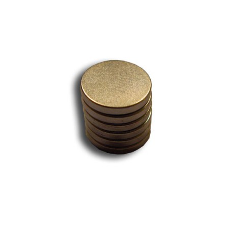 Embedded accessory Round magnets Diam. 10mm (6pcs) | Scientific-MHD