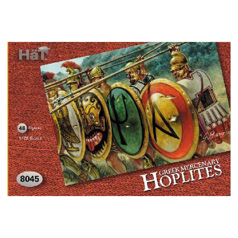 Figurine GREEK MERCENARY HOPLITES 1/72