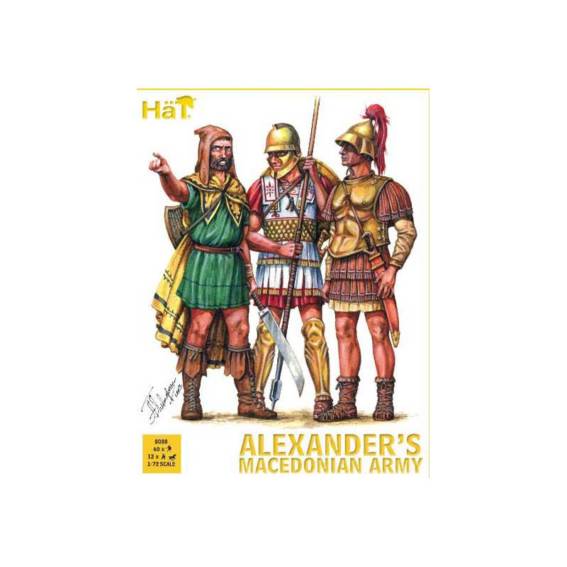 Figurine ARMEE MACEDO. ALEXANDRE1/72