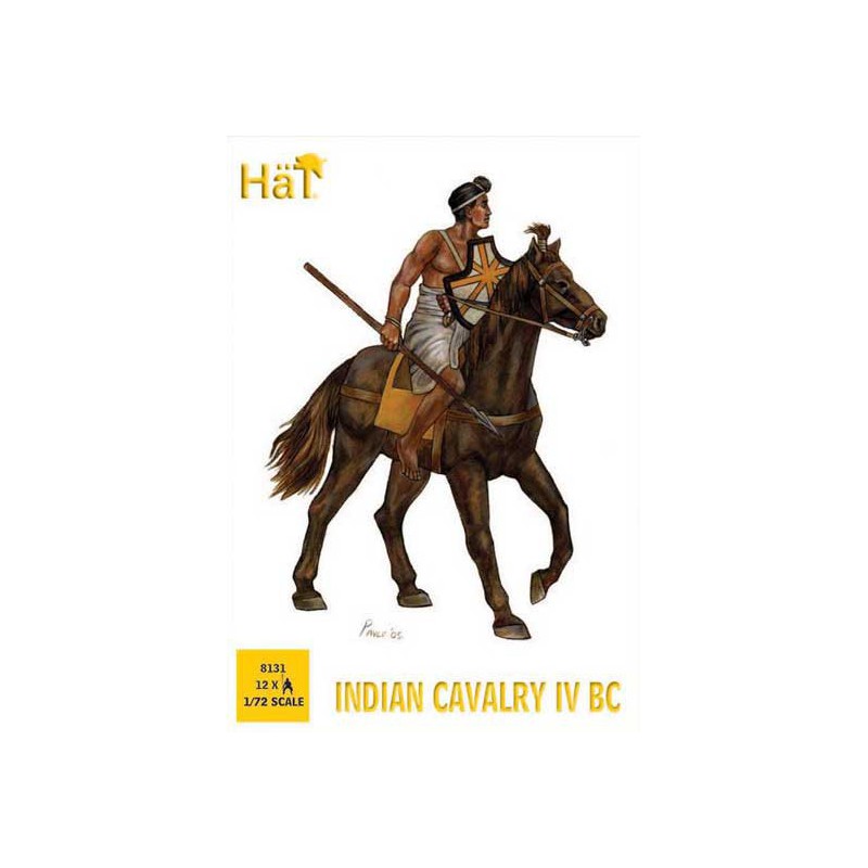 Figurine Cav. Indienne Roi Porus 1/72