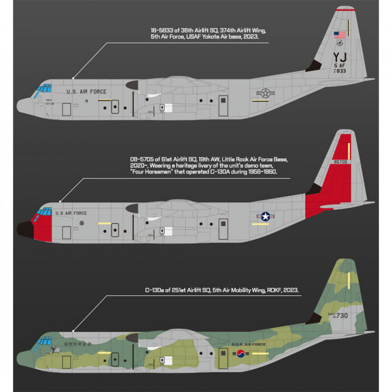 ミニクラフト　1/144 C-130J Minicraft 1/144 C-130J -30 Super Hercules USAF w/ 2 Marking