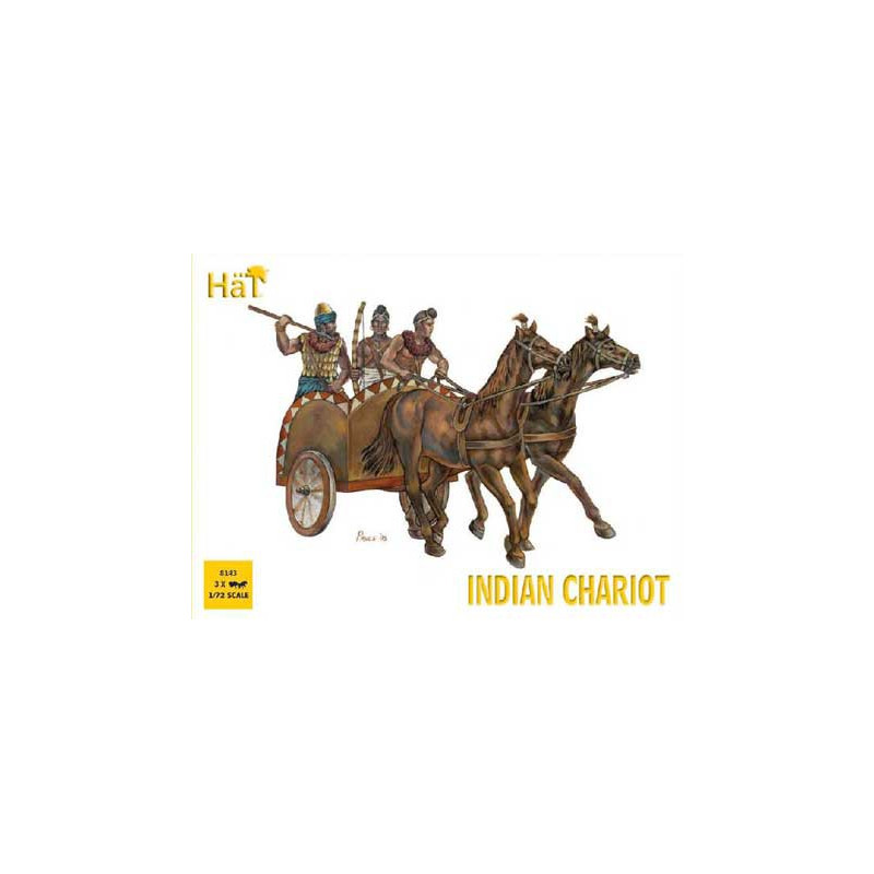 Figurine Chariots Indiens Roi Porus1/72