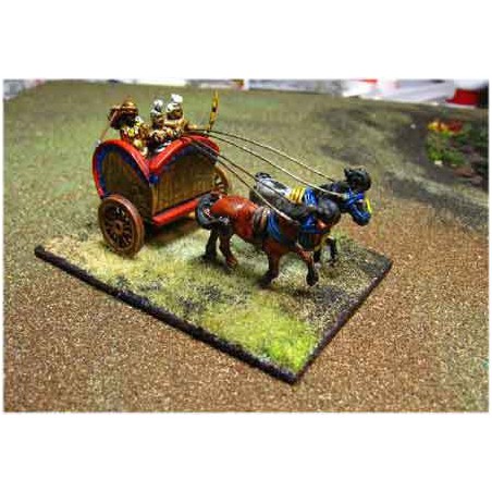 Figurine Chariots Indiens Roi Porus1/72