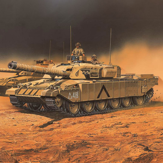 Maquette plastique de char British Army Challenger Mk.3 1:72 Maquette plastique de char...