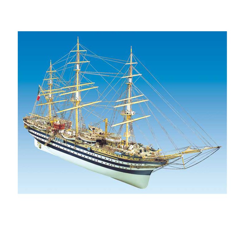 Bateau statique AMERIGO VESPUCCI 1/84 Kit n°1