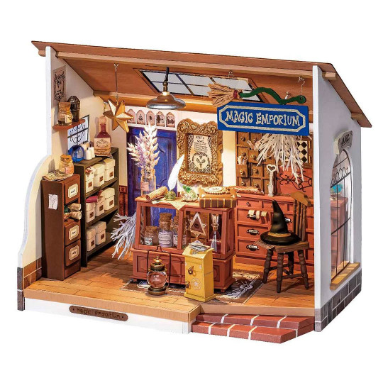 Puzzle 3D mécanique pour maquette L’emporium magique de kiki Puzzle 3D mécanique pour...