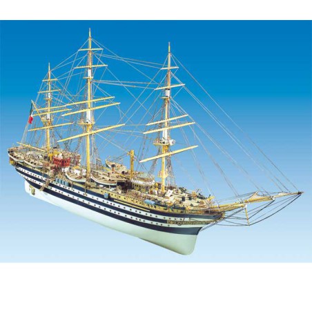 Bateau statique AMERIGO VESPUCCI 1/84 Kit n°6