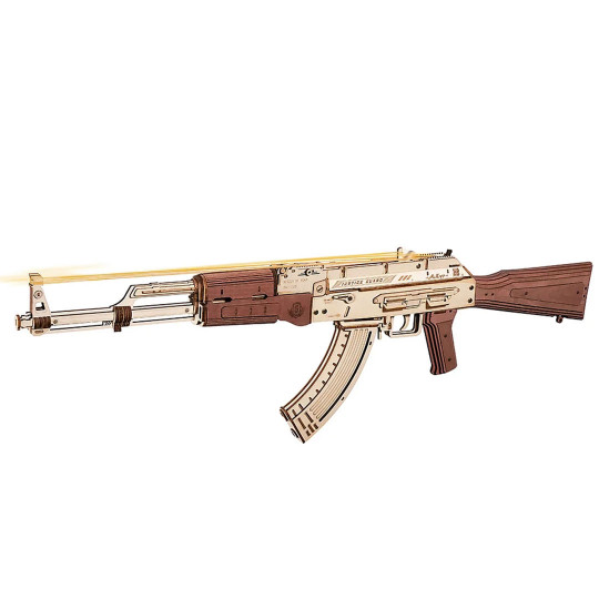 Puzzle 3D mécanique intermédiaire pour maquette fusil d’assault AK47 Puzzle 3D mécanique...