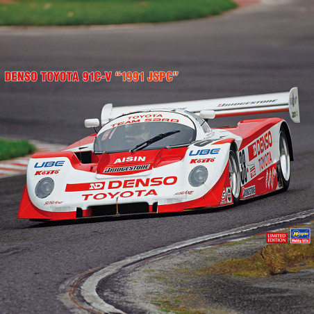 Plastic model car DENSO Toyota 91 C-V 