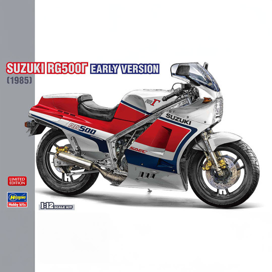Maquette plastique de moto Suzuki RG500 Gamma early version 1:12 Maquette plastique de moto...