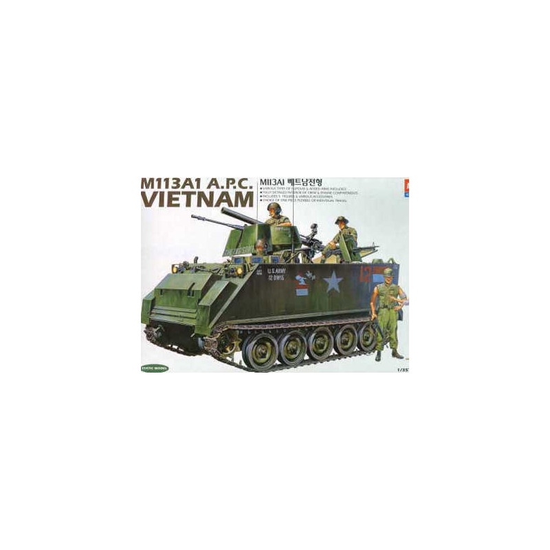 Maquette de Char en plastique M-113A1 VIETNAM VERSION 1/35