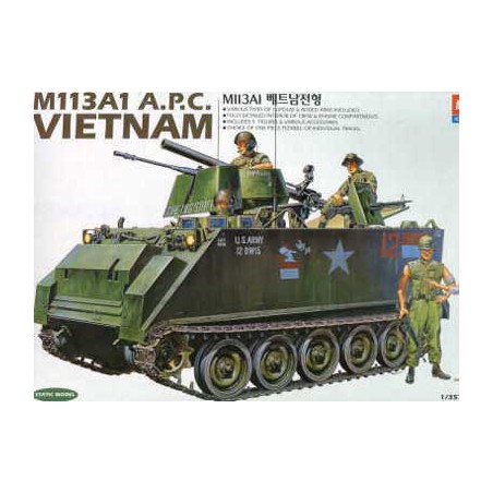 Maquette de Char en plastique M-113A1 VIETNAM VERSION 1/35