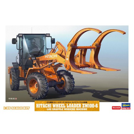 Hitachi Wheel Loader ZW100-6 1/35 plastic truck model | Scientific-MHD