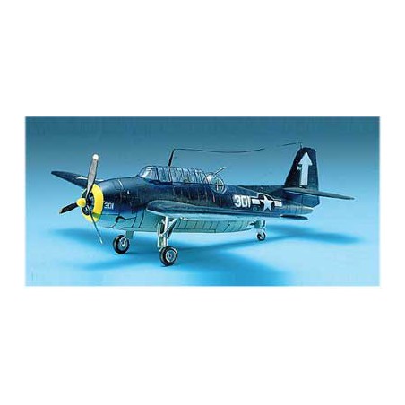 Maquette d'avion en plastique TBF-1 Avenger 1/72