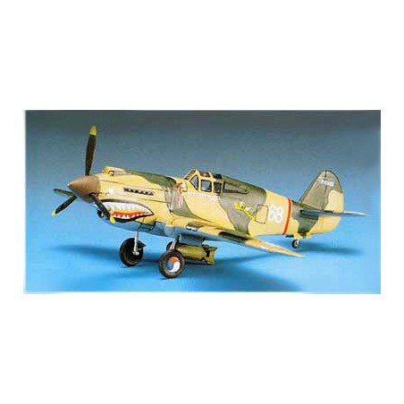 Curtiss plastic model P-40B Tomahawk 1/72 | Scientific-MHD