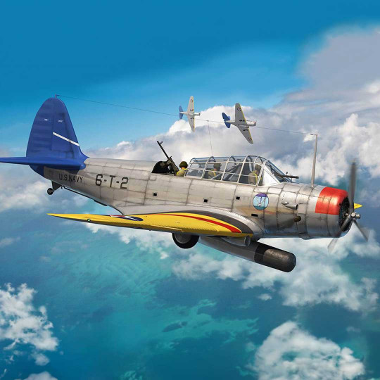 Maquette plastique d’avion TBD-1 Devastator 1:48 Maquette plastique d’avion...