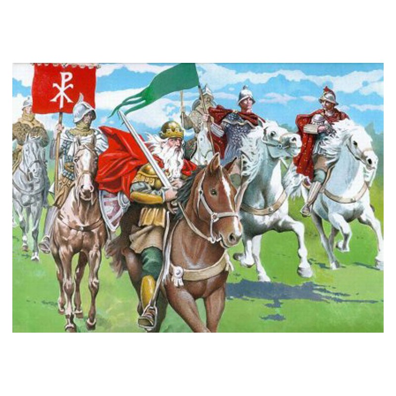 Figurine Cavalerie Carolingienne