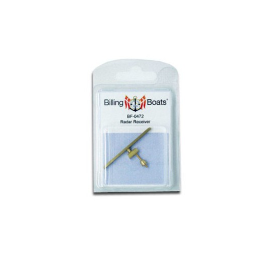 Accastillage de bateau Antenne radar en laiton 27x50mm (1pc) Accastillage de bateau Antenne radar en laiton 27x50mm (1pc)