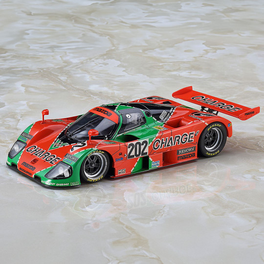 Maquette plastique de voiture Charge Mazda 767B 1:24 Maquette plastique de...