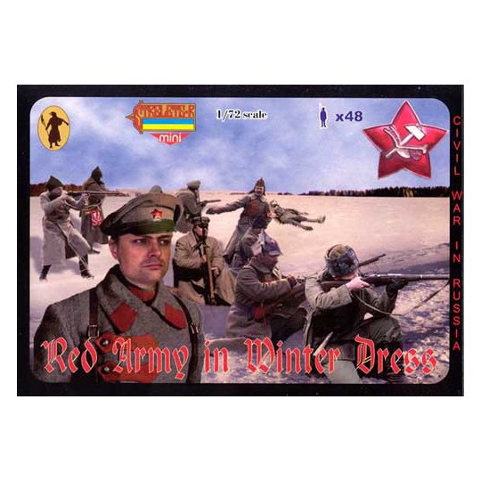 Figurine ARMEE ROUGE HABIT HIVER 1/72 Figurine ARMEE ROUGE HABIT HIVER 1/72