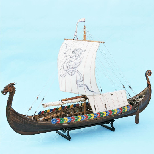 Bateau statique Drakkar Viking 1:40 Bateau statique Drakkar...