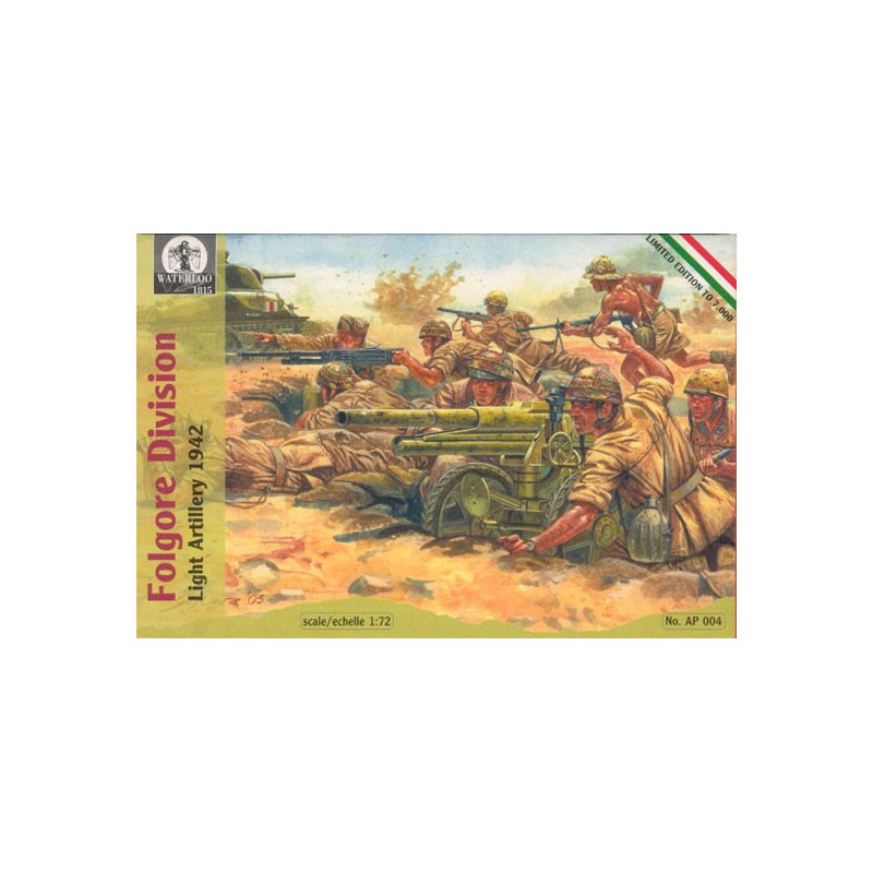 Figurine ARTILLERIE ITALIENNE 1942 1/72