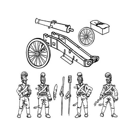 Wattumberg 1/72 Artilleriefigur | Scientific-MHD