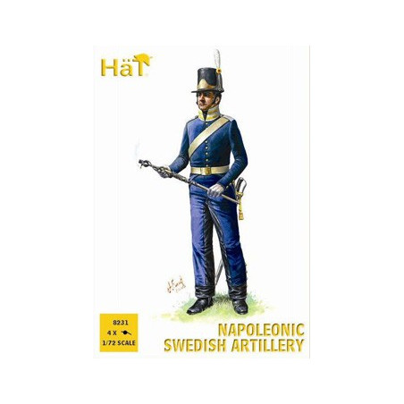 Figurine ARTILLERIE SUEDOISE 1/72