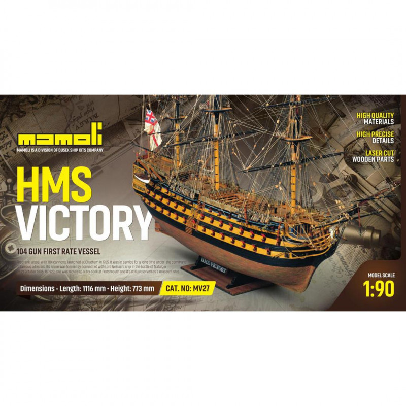 Mamoli HMS Victory 1:90 - schiffsmodelle-shop.de EN