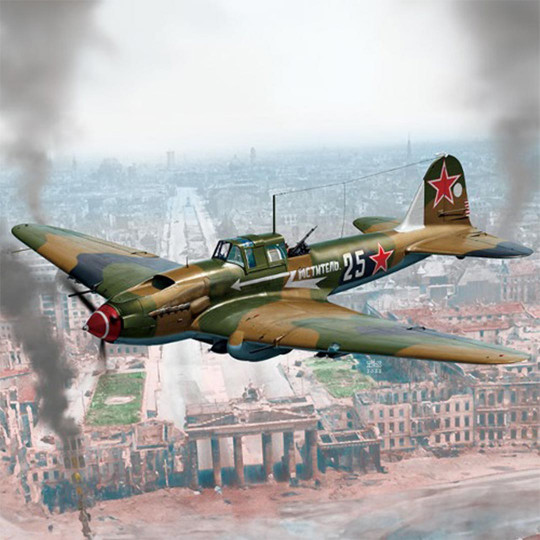 Maquette d’avion en plastique IL-2m3 « Berlin 1945 » 1:48 Maquette d’avion en...