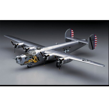 Maquette d'avion en plastique B-24J Liberator 1/72